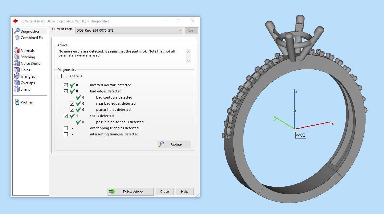 Pack jewelry ring  3D print model_116