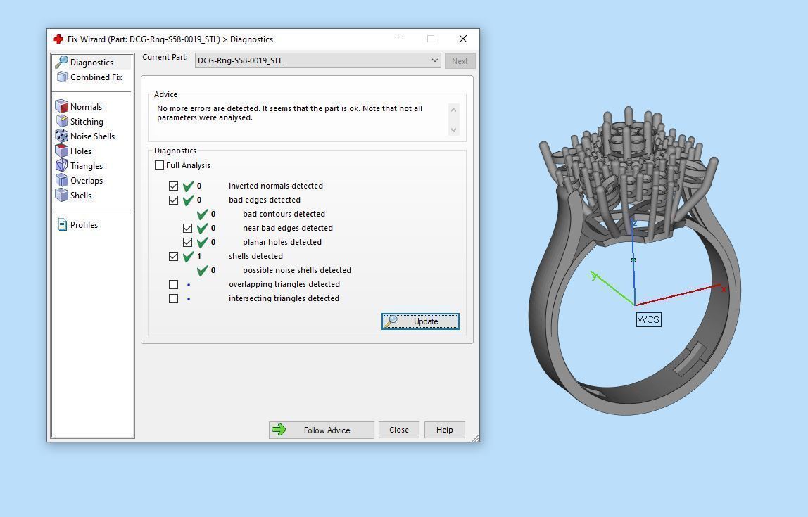 Pack jewelry ring  3D print model_83