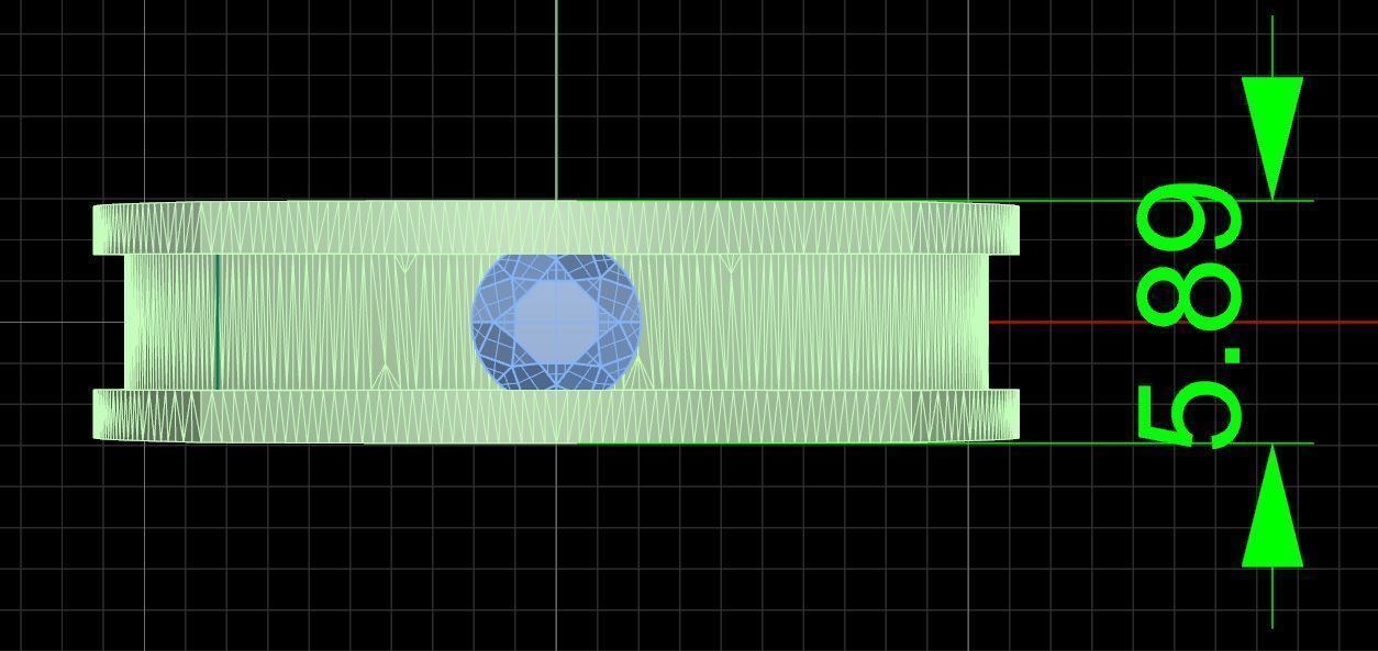 Pack jewelry ring  3D print model_35