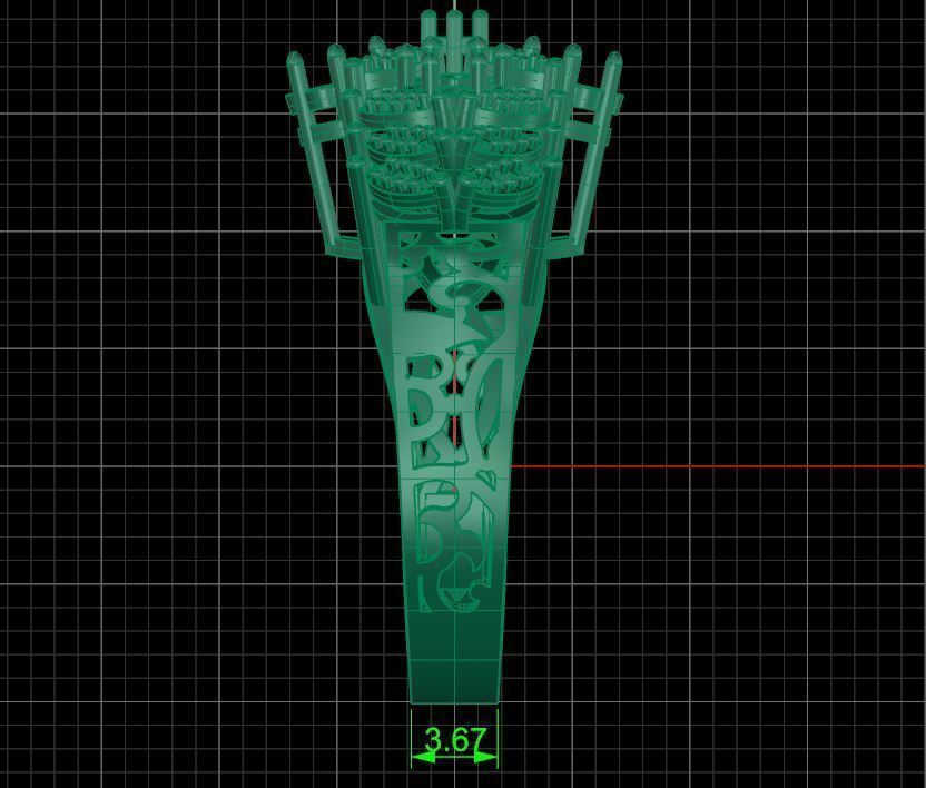 Pack jewelry ring  3D print model_51