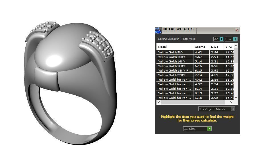 Pack jewelry ring  3D print model_94