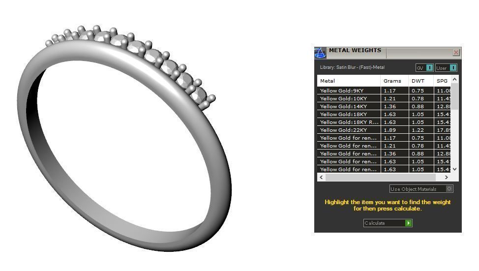 Pack jewelry ring  3D print model_28