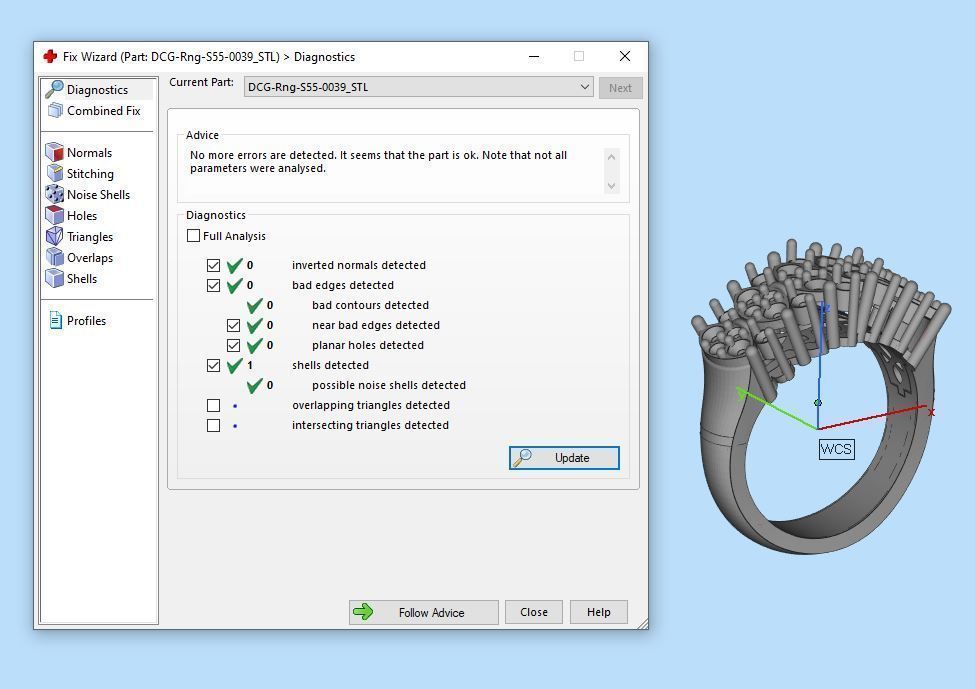 Pack jewelry ring  3D print model_82