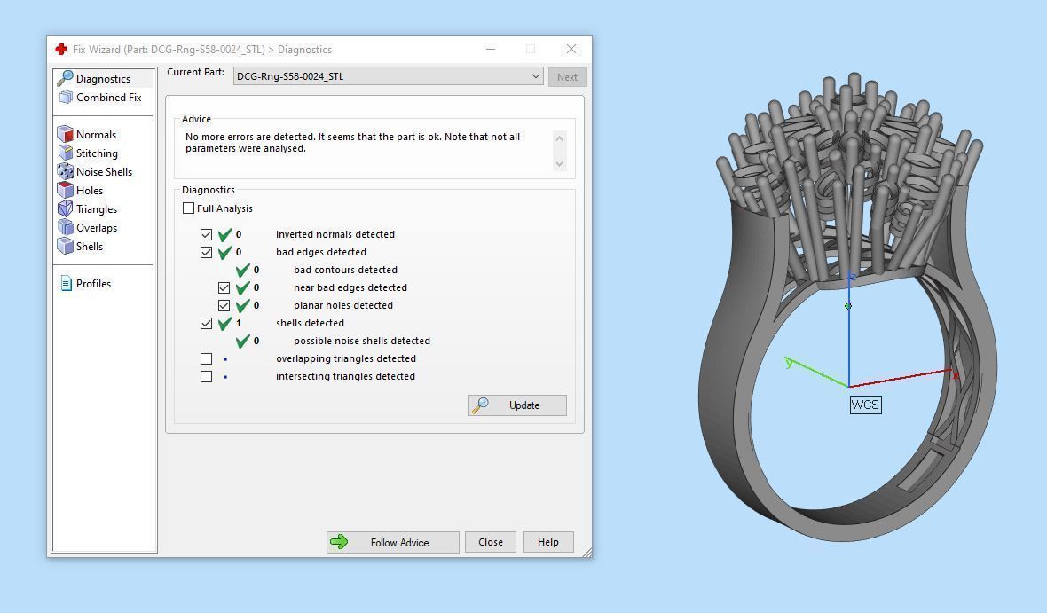 Pack jewelry ring  3D print model_68