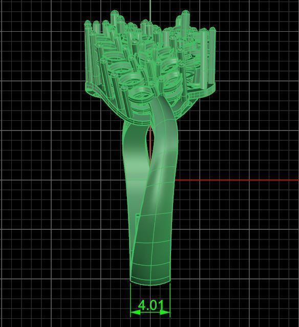 Pack jewelry ring  3D print model_66