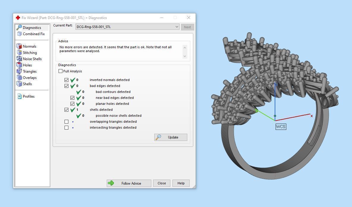 Pack jewelry ring  3D print model_104