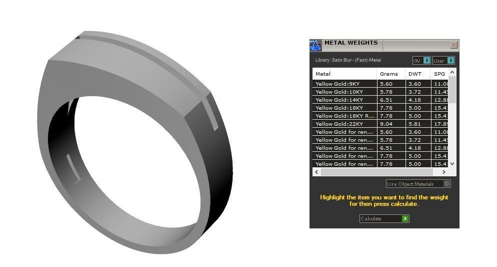 Pack jewelry ring  3D print model_73