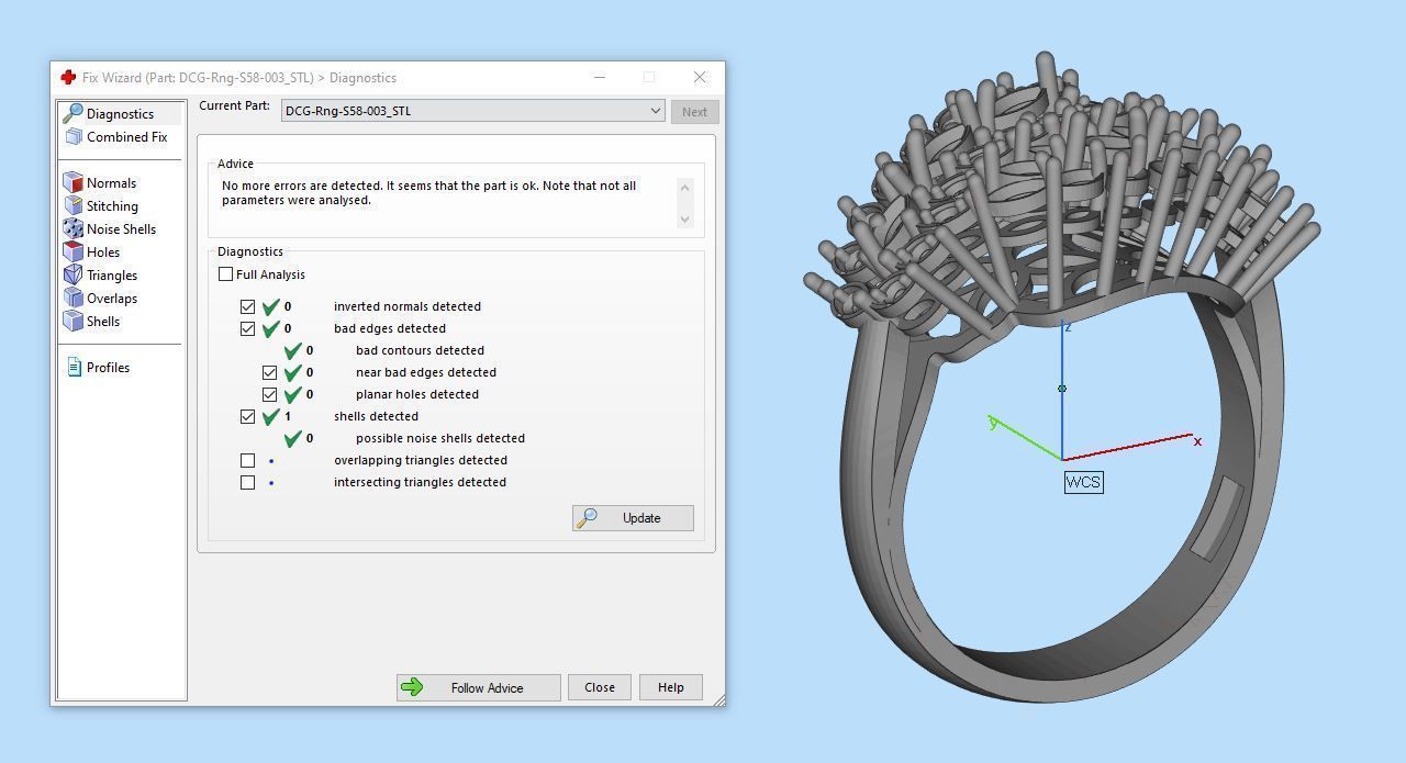 Pack jewelry ring  3D print model_81