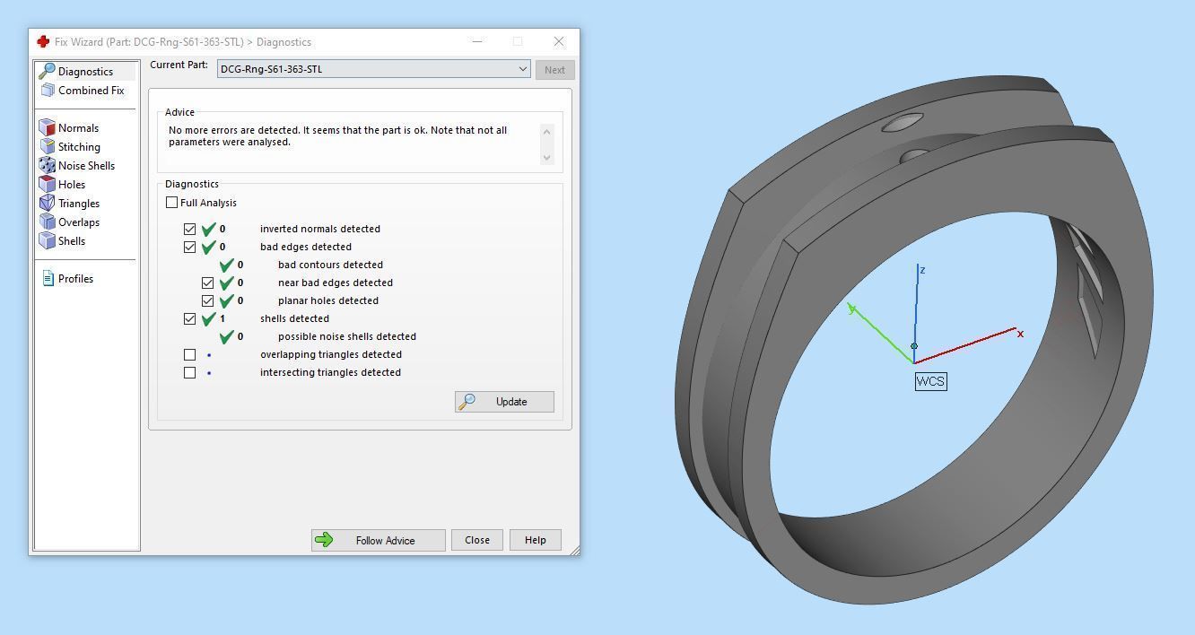 Pack jewelry ring  3D print model_112