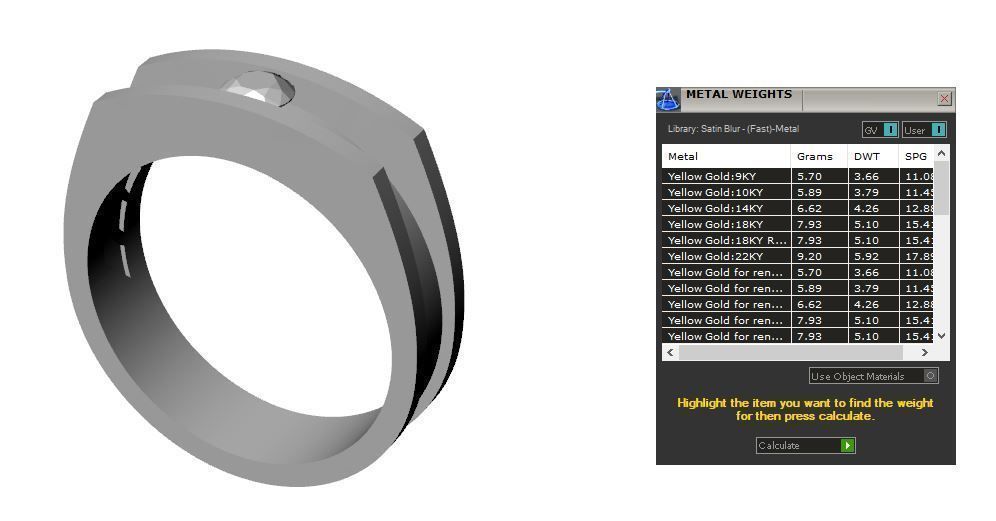 Pack jewelry ring  3D print model_75