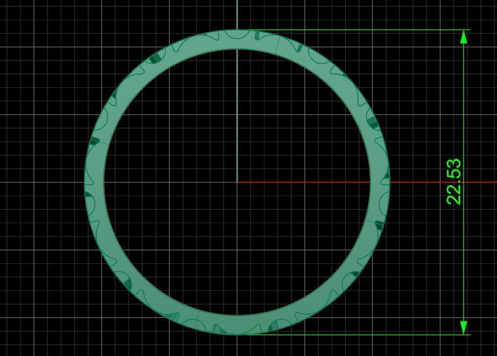 Pack jewelry ring  3D print model_8