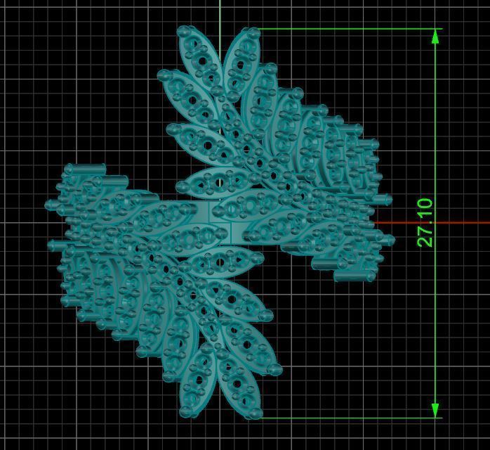 Pack jewelry ring  3D print model_41