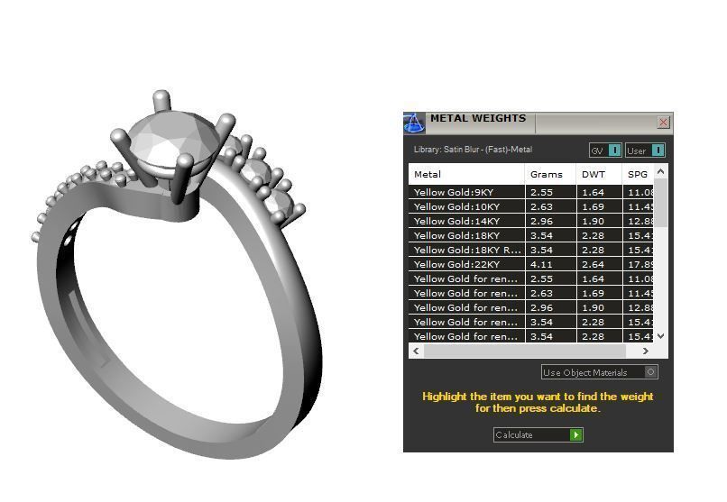 Pack jewelry ring  3D print model_122