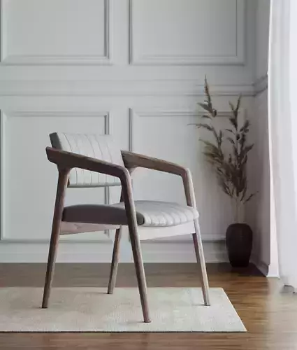 Corona Leather Chair plus Scene