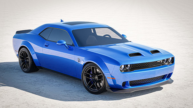 Dodge Challenger SRT Hellcat Widebody 2022 3D model