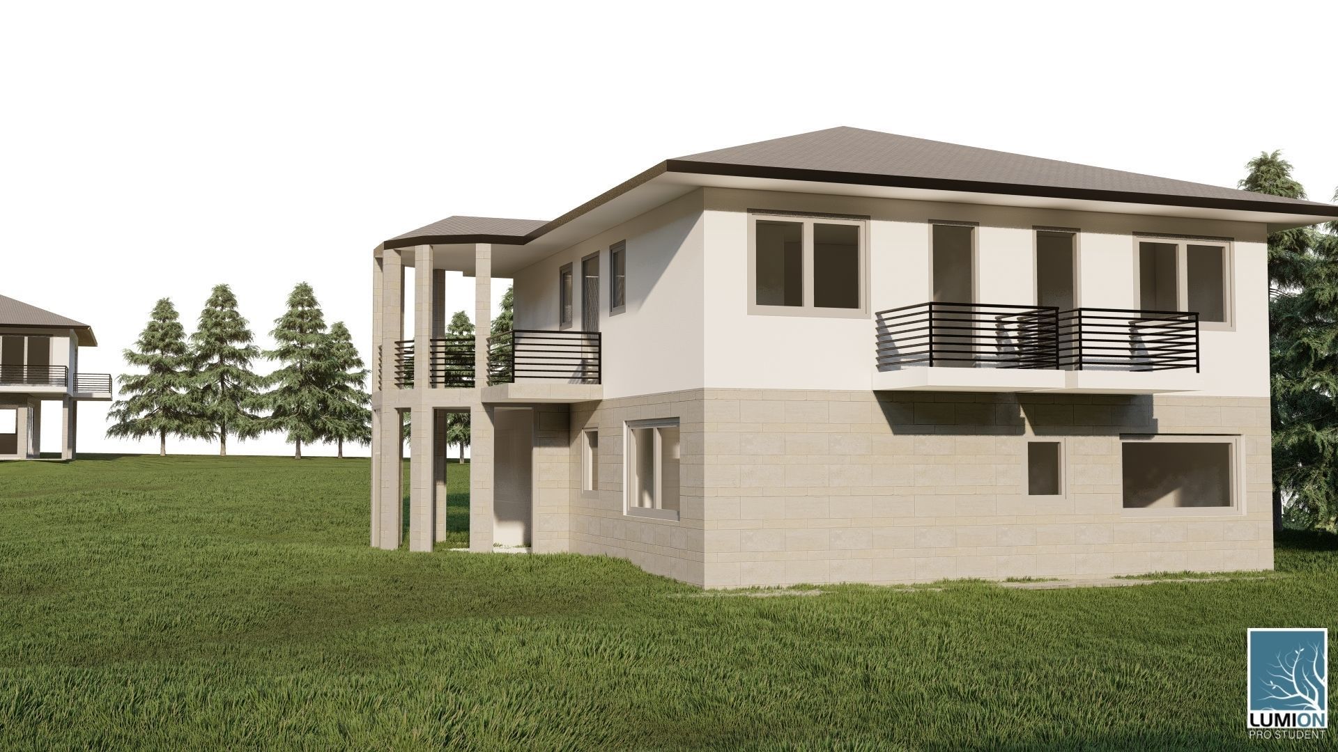 House Complex 01 3D model_2