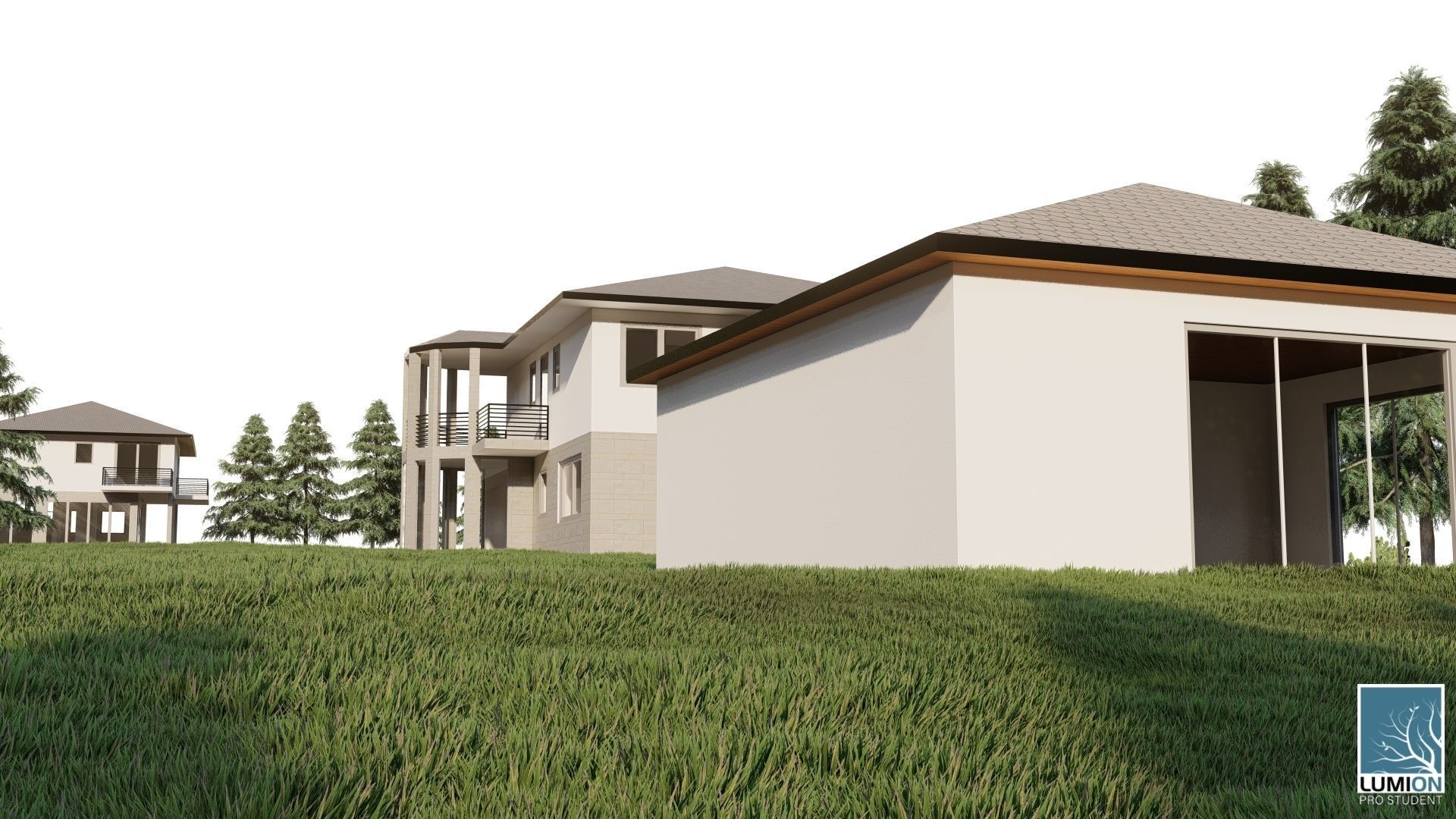 House Complex 01 3D model_7