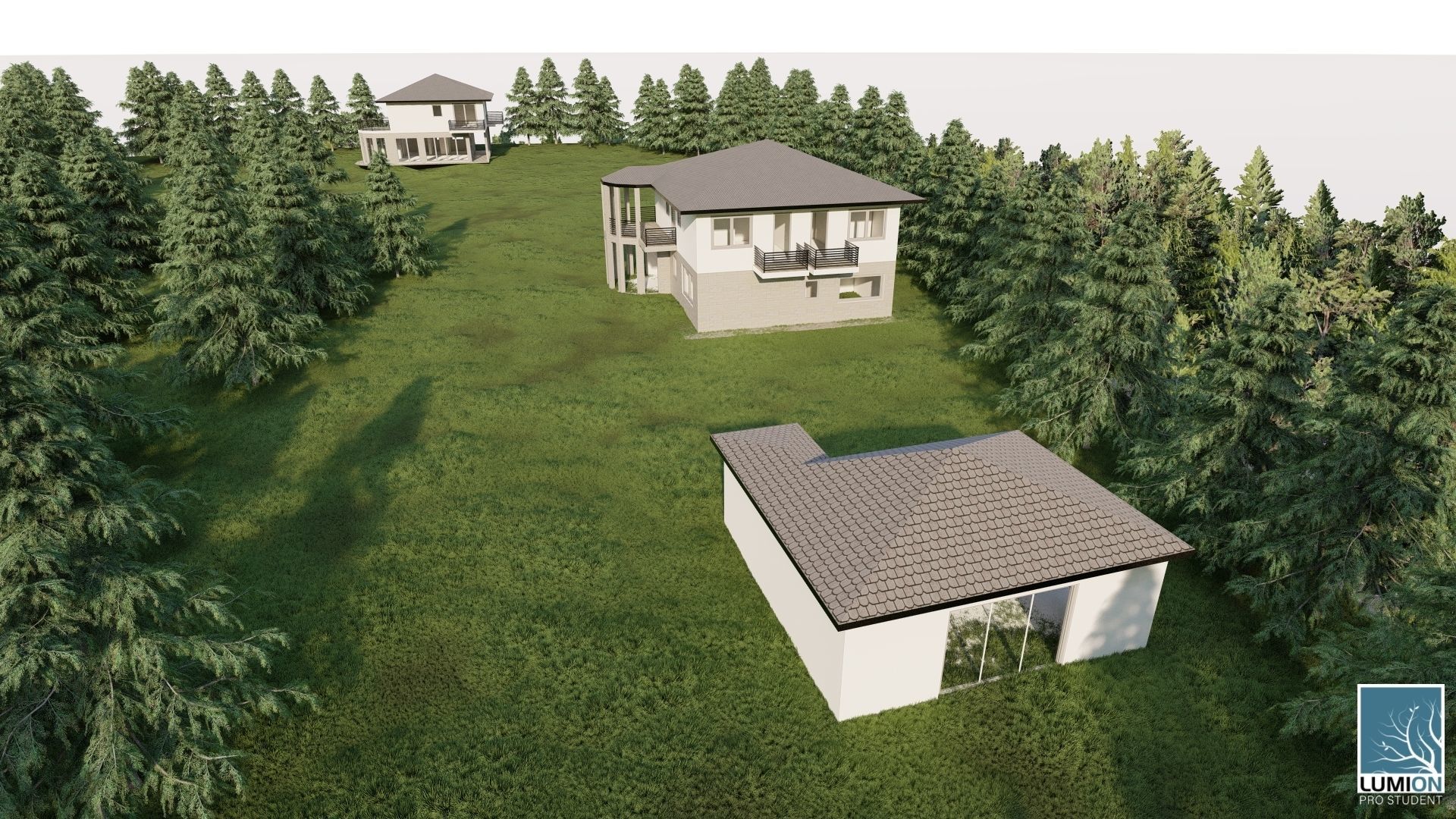 House Complex 01 3D model_1