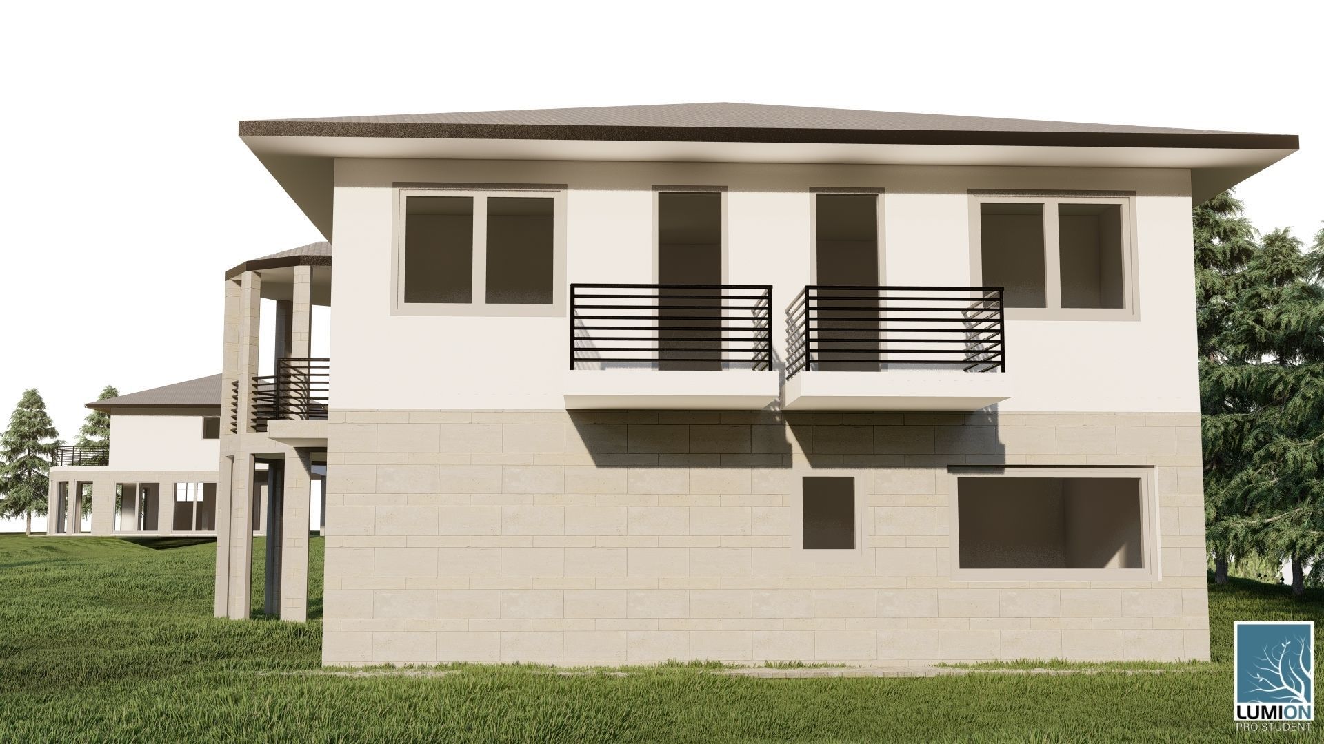 House Complex 01 3D model_8