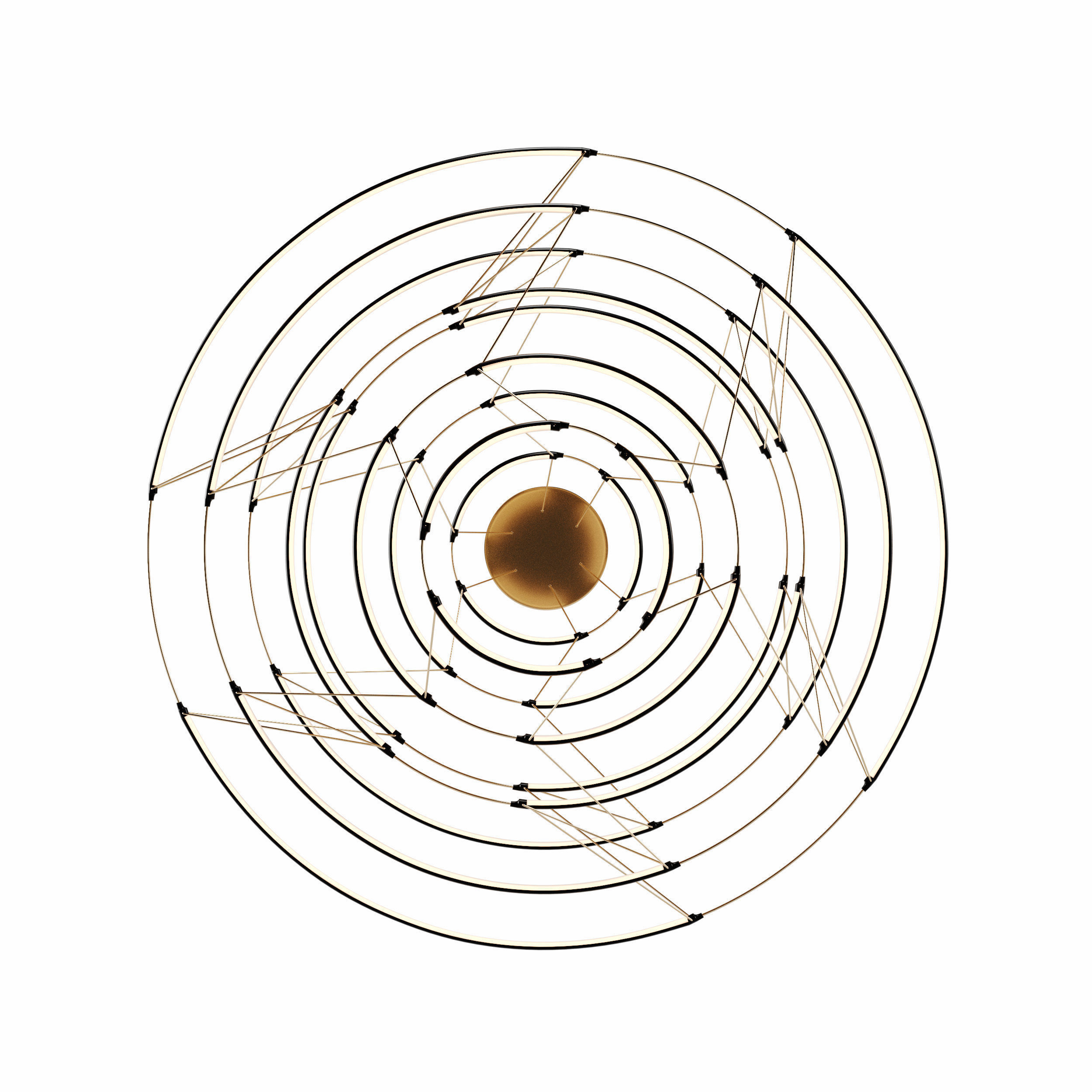 drop suspension lamp by NEMO 3D model_3