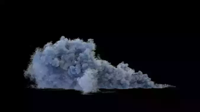 Creeping Smoke VDB 3D model