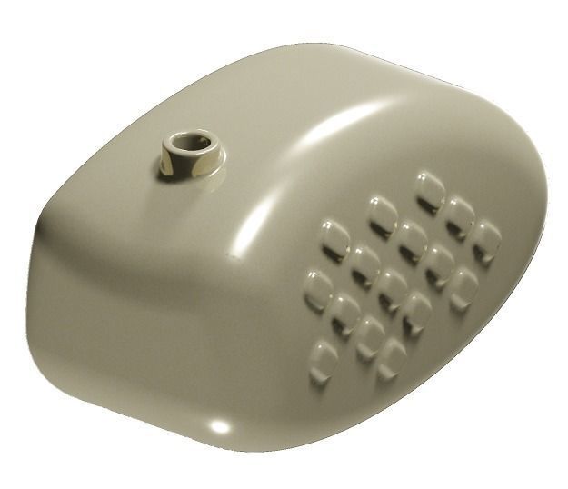 Brass Fuel Tank 3D model_3
