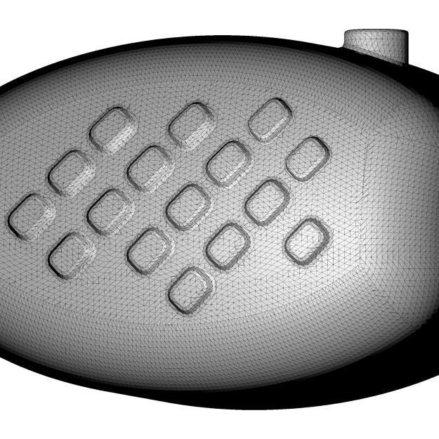 Brass Fuel Tank 3D model_5