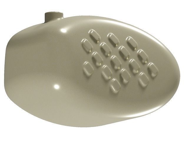 Brass Fuel Tank 3D model_2