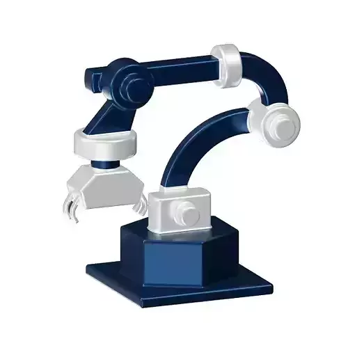 Educational Robot Arm Toy 3D model