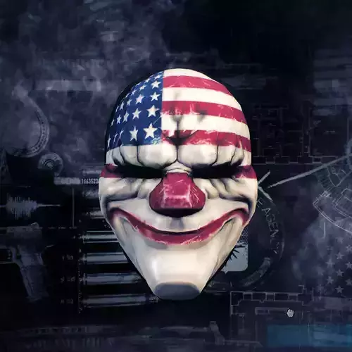 DALLAS MASK PAYDAY 2 3D print model