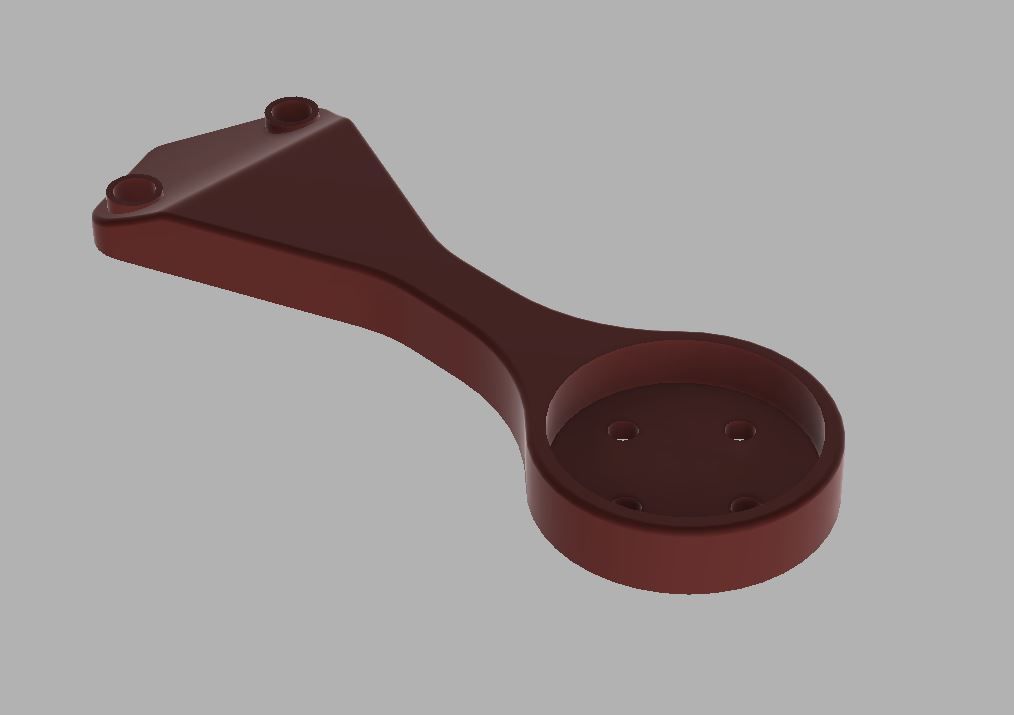 PINARELLO MOST TALON ULTRA GARMIN MOUNT 3D print model_2