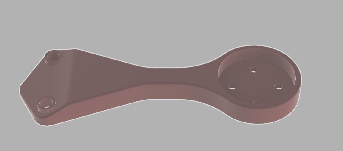 PINARELLO MOST TALON ULTRA GARMIN MOUNT 3D print model_1