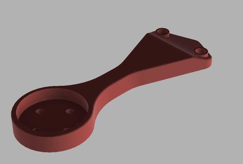 PINARELLO MOST TALON ULTRA GARMIN MOUNT 3D print model_4