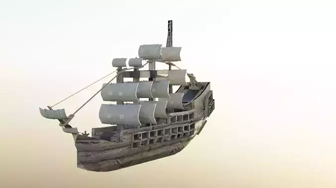 Ship low poly 3D model for free Low-poly 3D model Ship low poly 3D model for free Low-poly 3D model