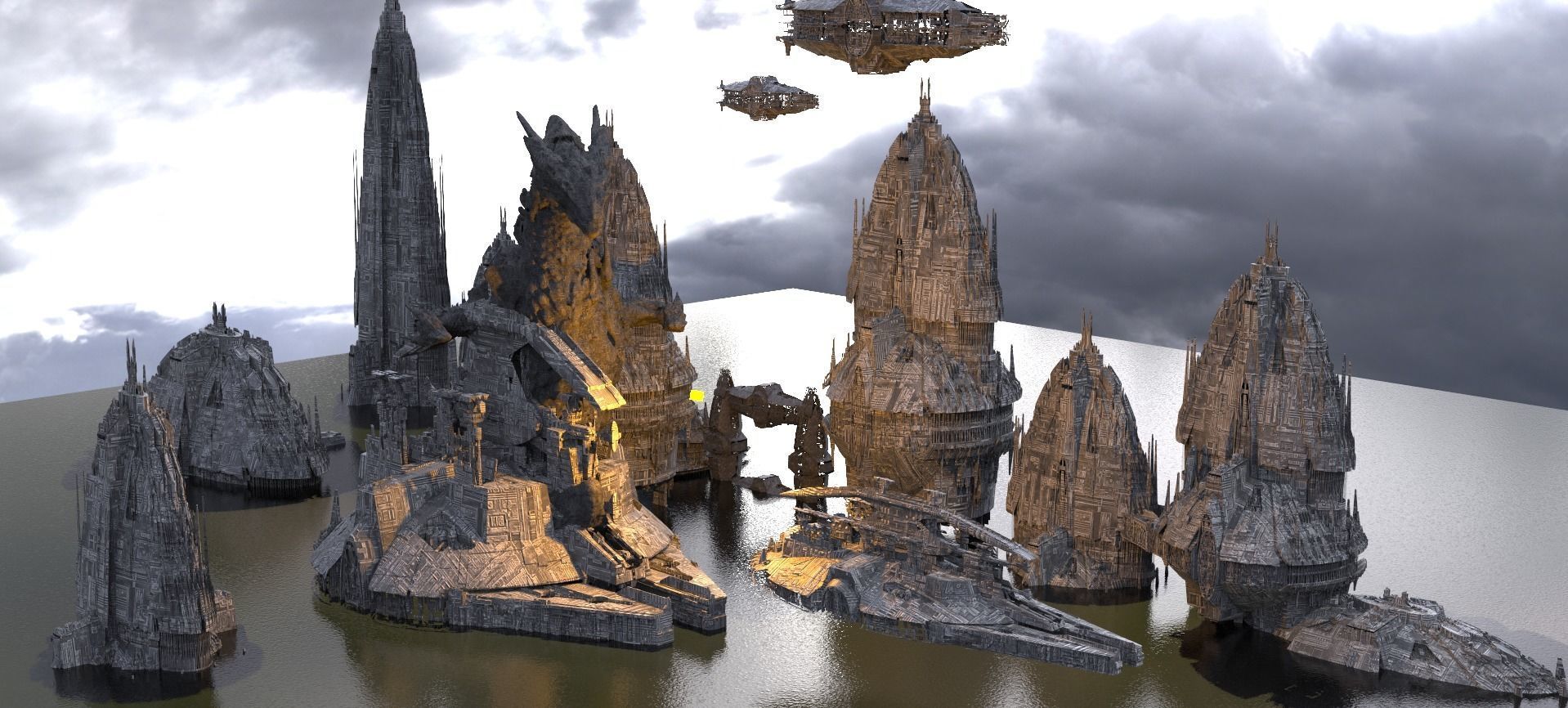 Jupiter alien Deity Collection 2  3D model_1