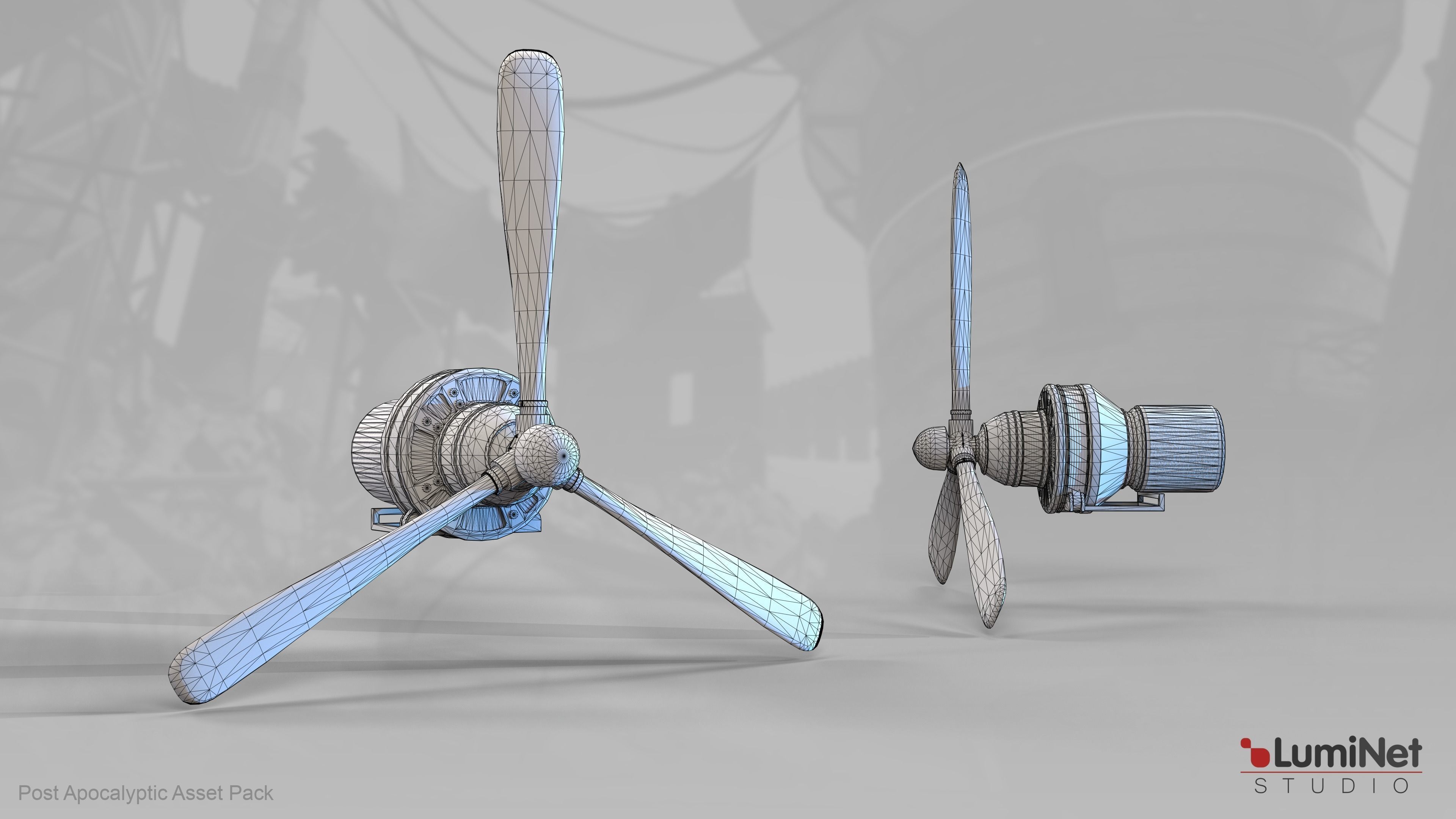 WindGen 35 of 36 - Post Apocalyptic Low-poly 3D model_1