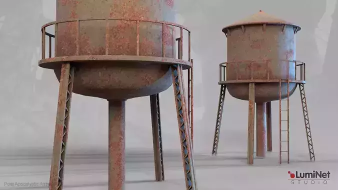 WatertankStanding 33 of 36 - Post Apocalyptic