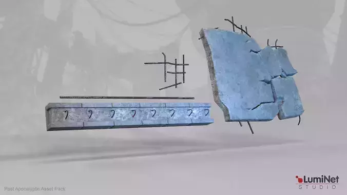 RubbleLightGrey 25 of 36 - Post Apocalyptic