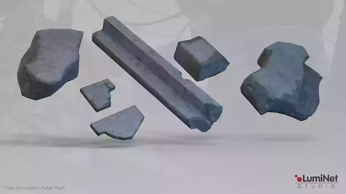 RubbleDarkGrey 23 of 36 - Post Apocalyptic