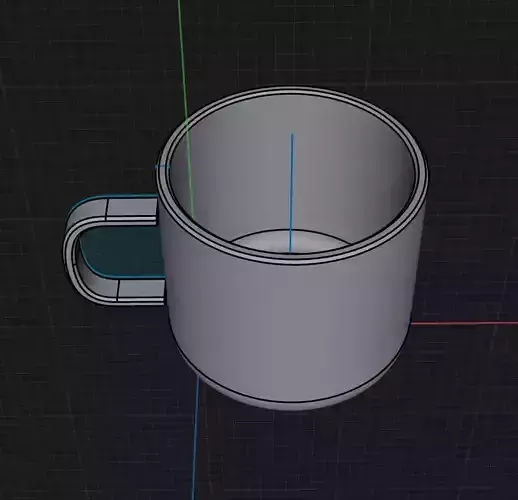 3d cup coffee mug