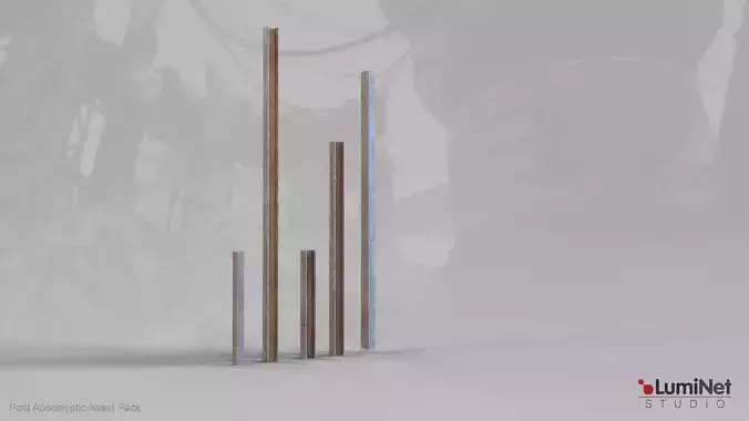 Metal Beams 18 of 36 - Post Apocalyptic