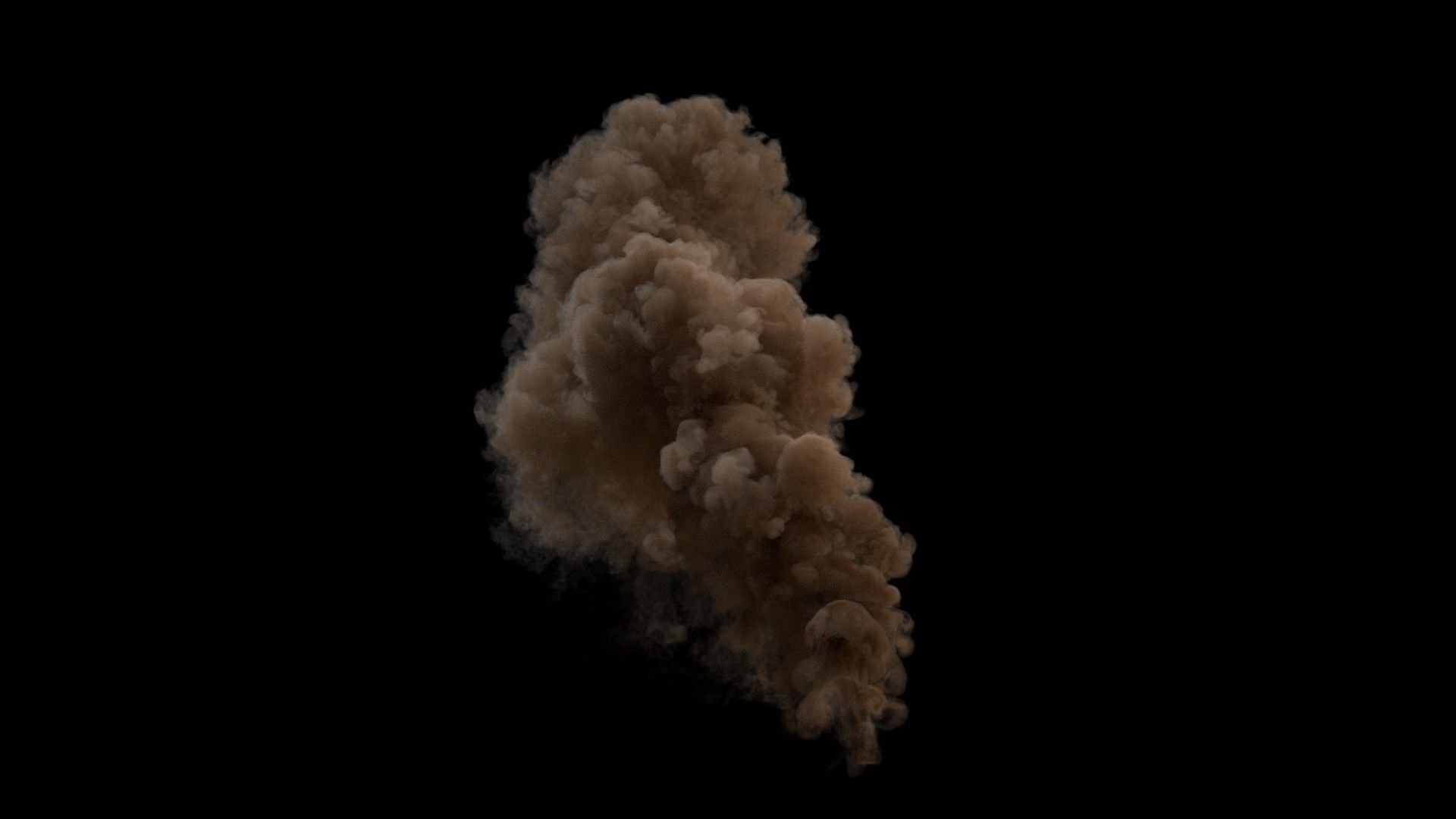 High Smoke VDB 3D model_2
