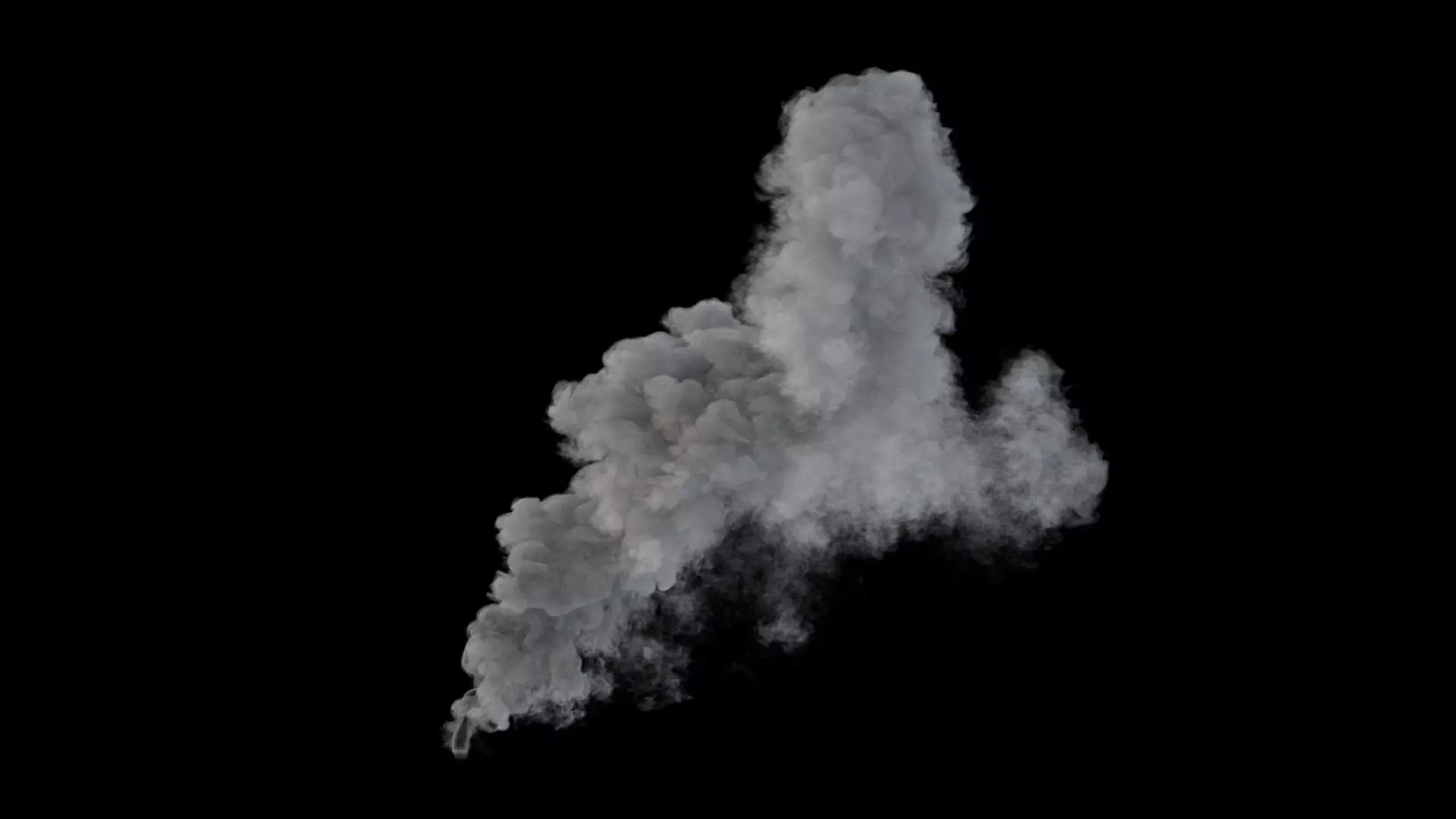 High Smoke VDB 3D model_0