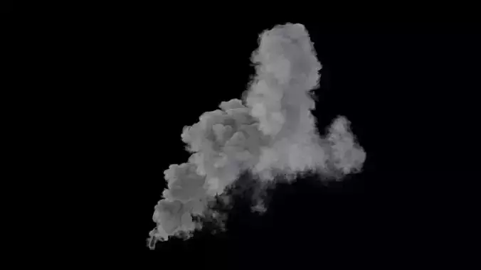 High Smoke VDB 3D model