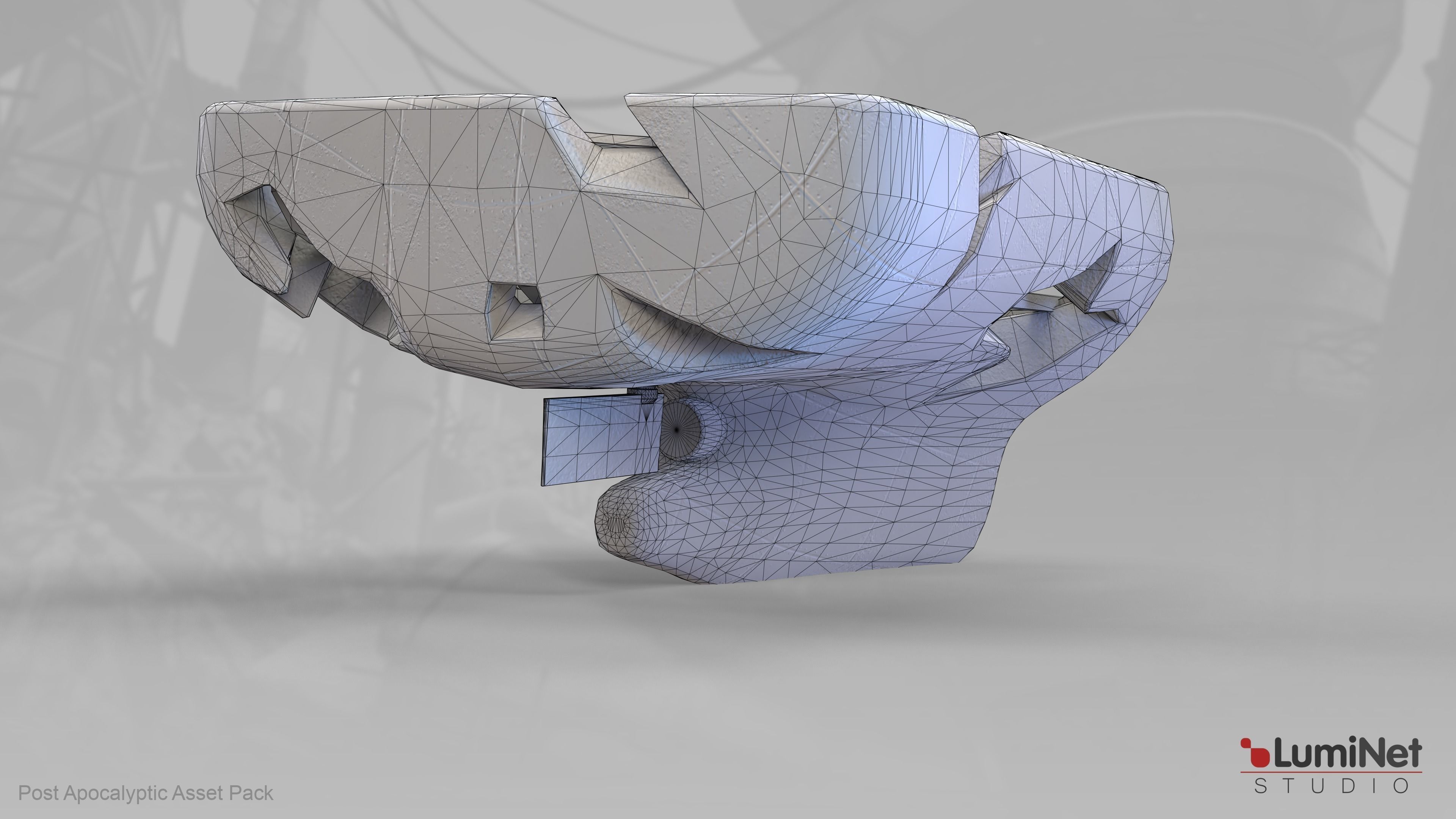 EndOfShip 9 of 36 - Post Apocalyptic Low-poly 3D model_1