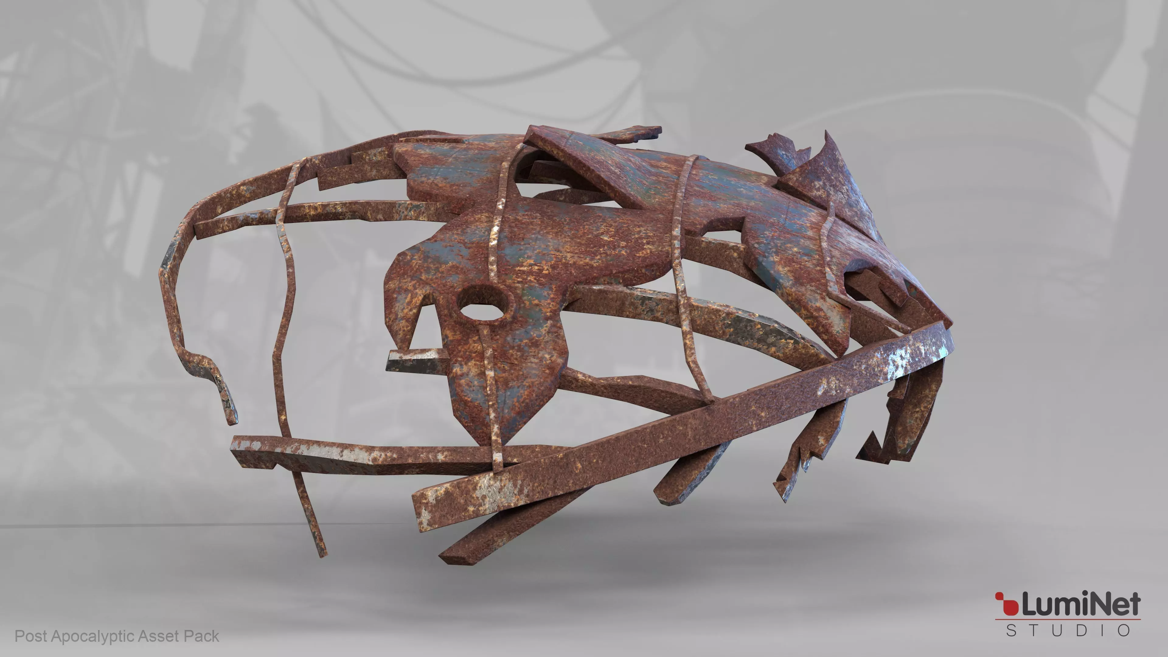 BigShipSmallPart2 5 of 36 - Post Apocalyptic Low-poly 3D model_0