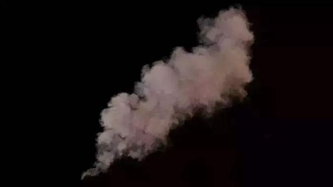 Billowy Smoke VDB 3D model