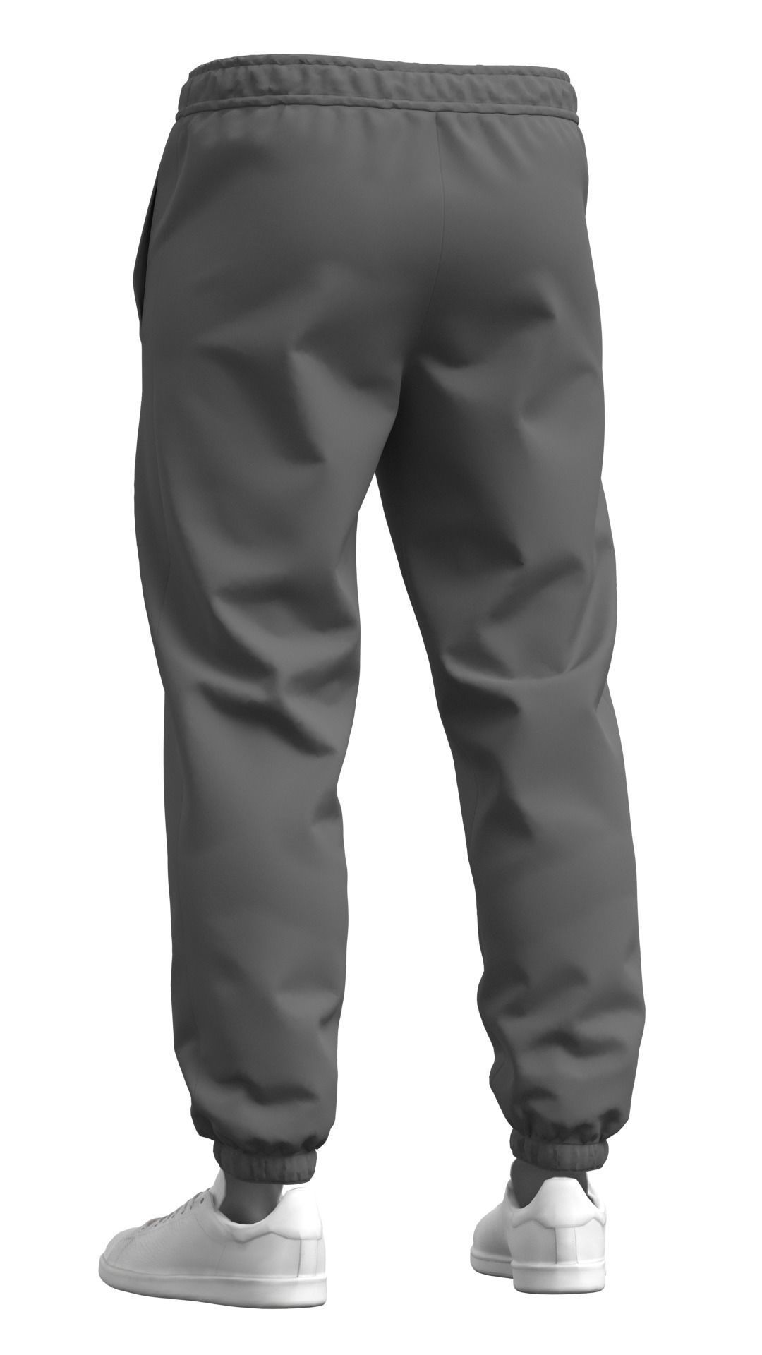 Sport Pants - Marvelous Designer  3D model_12