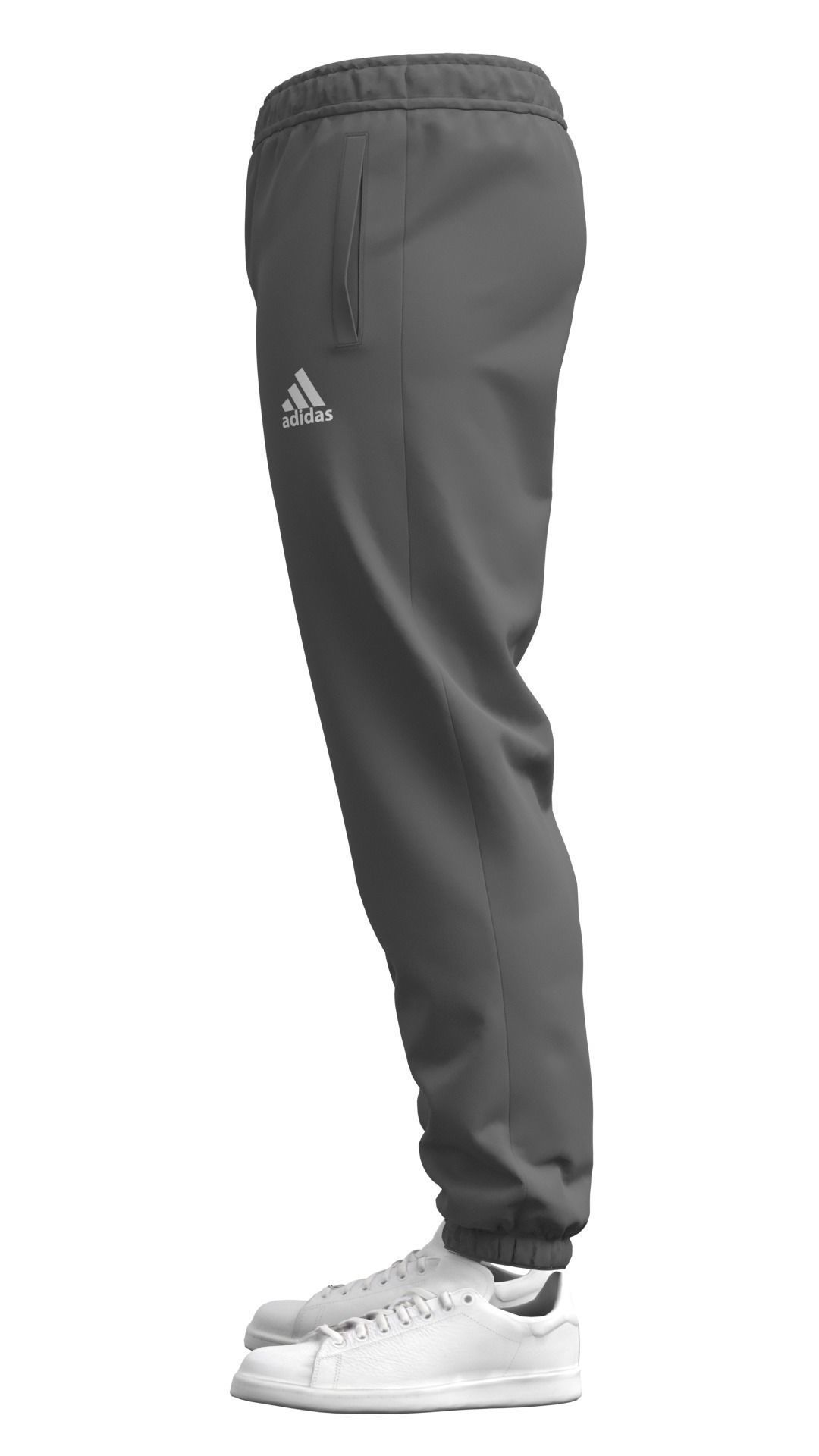 Sport Pants - Marvelous Designer  3D model_15