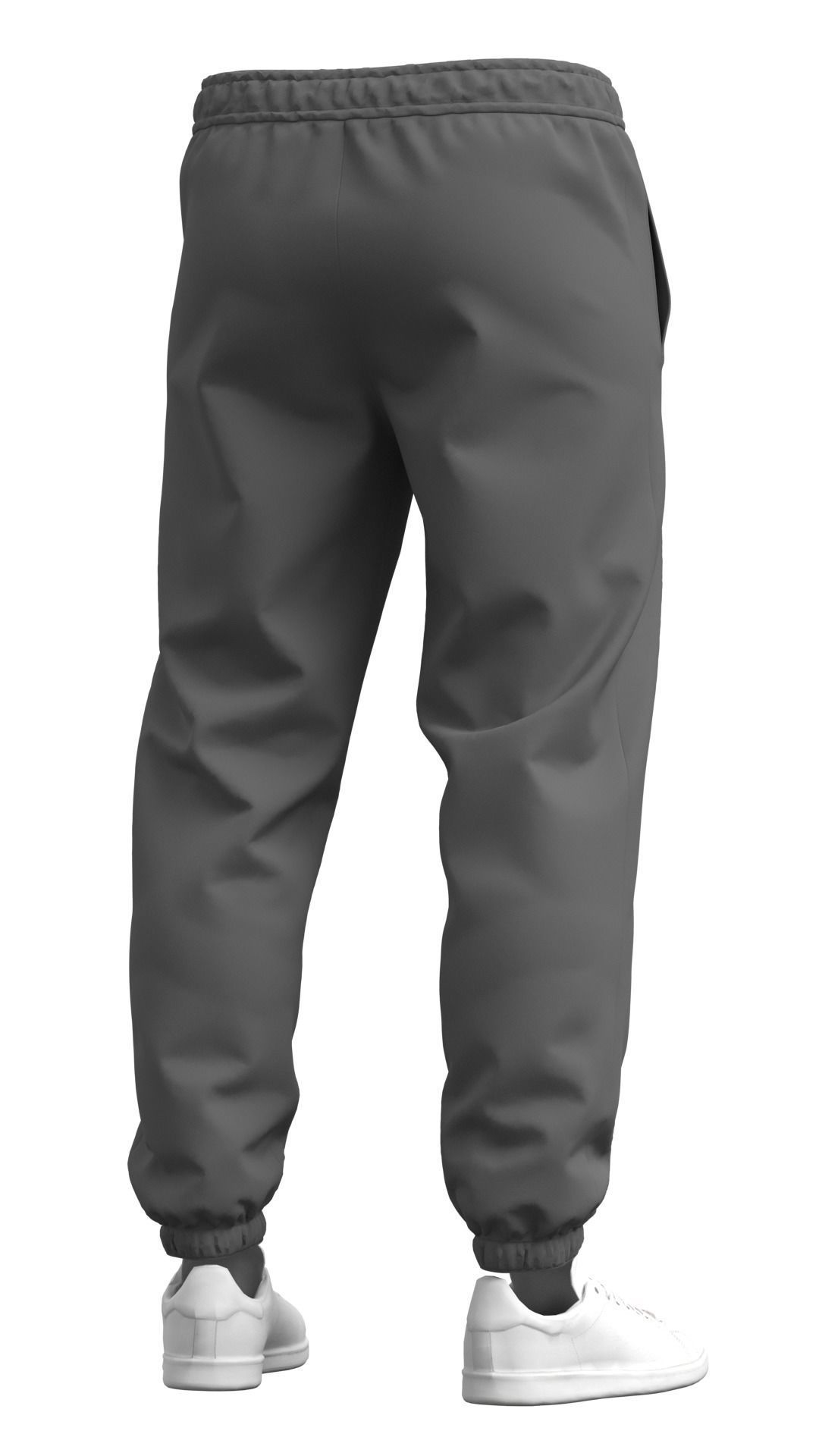 Sport Pants - Marvelous Designer  3D model_10